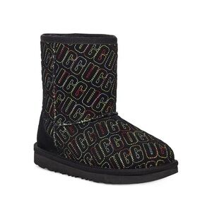 Ugg Graphic Stitch Suede Kid's Boot size 5 girls winter boots